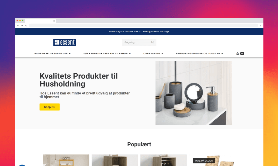 Essent Project Screenshot